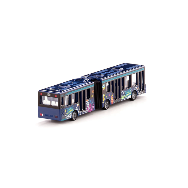 Model Siku 1:55 MAN Bus niebieski (1617) - obraz 10