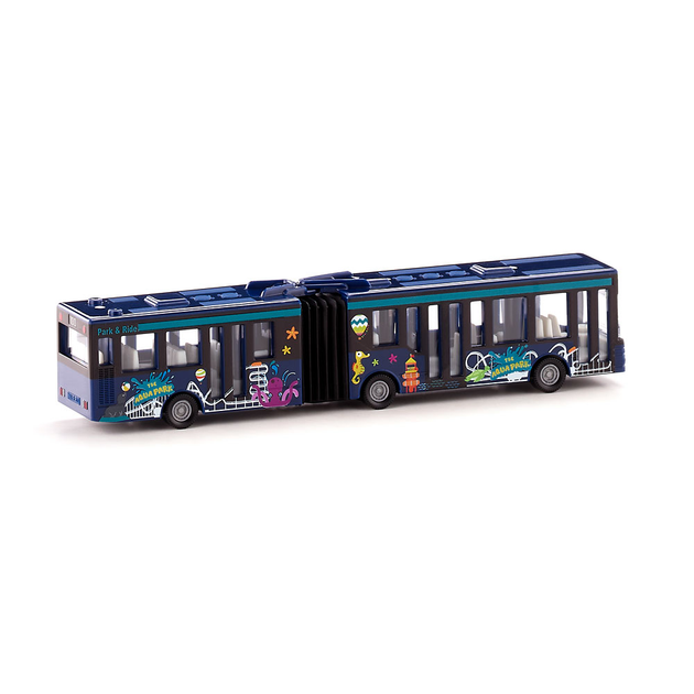 Model Siku 1:55 MAN Bus niebieski (1617) - obraz 13