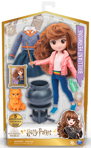 Spin Master Deluxe Harry Potter Wizarding World Hermiona Kolekcjonerska lalka z akcesoriami (SM22010) - obraz 7
