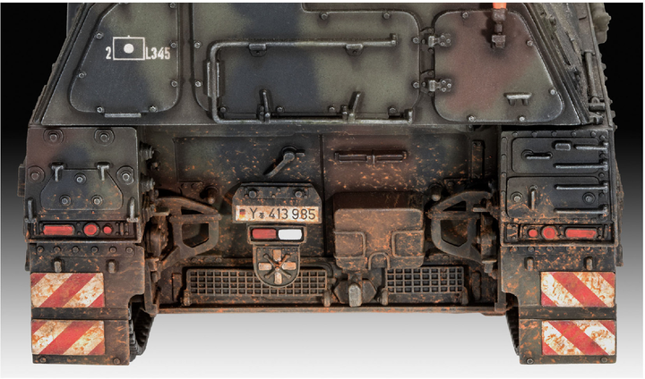 Złożony model działa samobieżnego Revell PzH 2000. Skala 1:35 (03279) - obraz 3