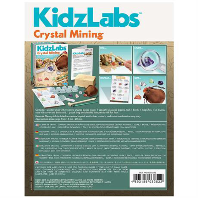 Zestaw do badań 4M Wydobycie minerałów (4M-3252) - obraz 5