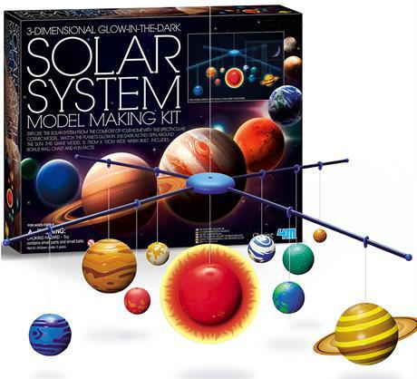 Wiszący model 3D Układu Słonecznego zrób to sam 4M (4M-5520) - obraz 2