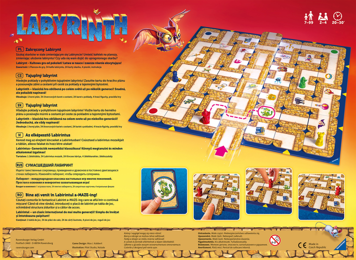 Gra planszowa Ravensburger Labyrinth Limited Edition (27078) - obraz 4