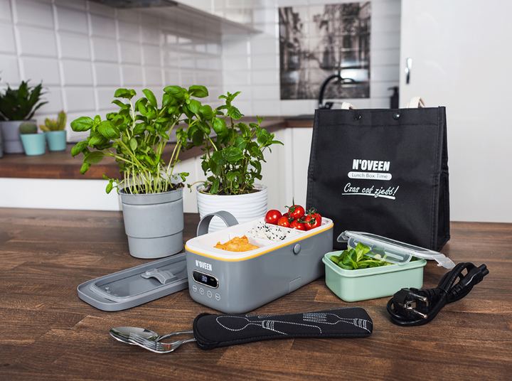 Мульти-ланч-бокс Noveen MLB910 Xline Grey 1 л (070850) - зображення 10