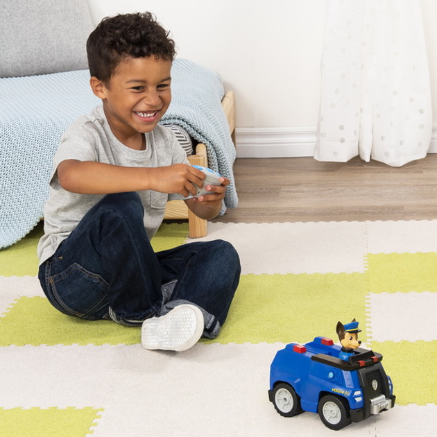 Рятувальний автомобіль Spin Master Paw Patrol Щенячий патруль: Поліцейський автомобіль Гончика на дистанційному керуванні (SM76200/8659) - зображення 5