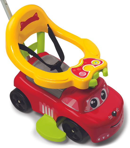 Машина для катання дитяча Smoby Toys 54 x 40.5 x 47 см Рудий коник 3 в 1 (720618) (3032167206183) - зображення 6