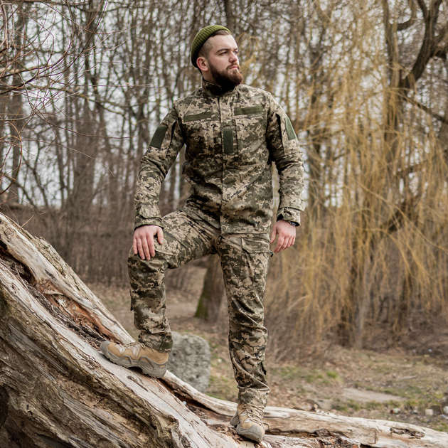 Тактический костюм 3 в 1 PATRIOT SET (боевая рубашка Ubacs(Убакс)+китель+штаны Apex) Пиксель М14 56 размер - изображение 1