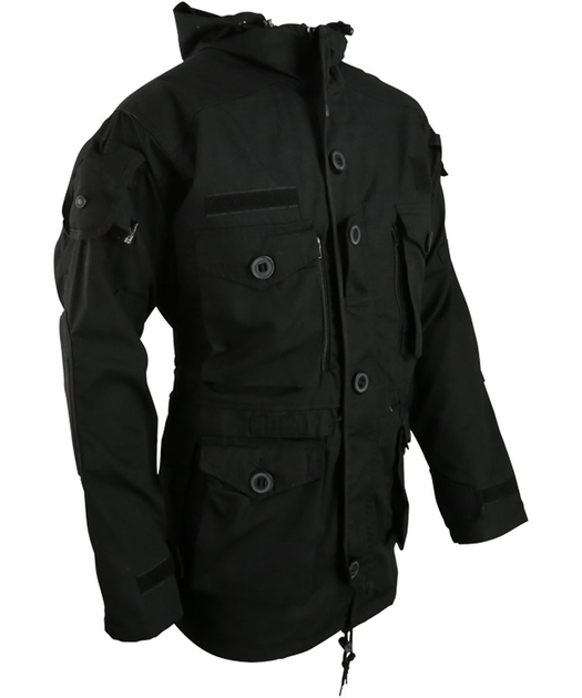 Куртка тактична KOMBAT UK SAS Style Assault Jacket L мультікам чорний (kb-sassaj-btpbl) - изображение 1