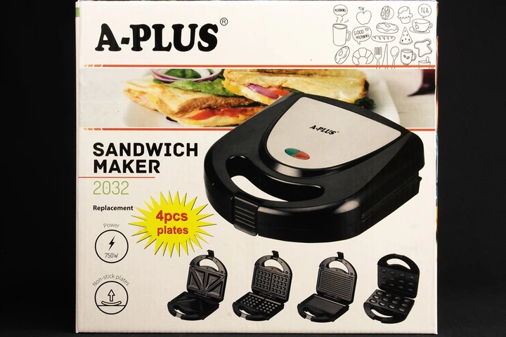 Сендвичница A-Plus AP-2032 4в1 750 Вт - изображение 4