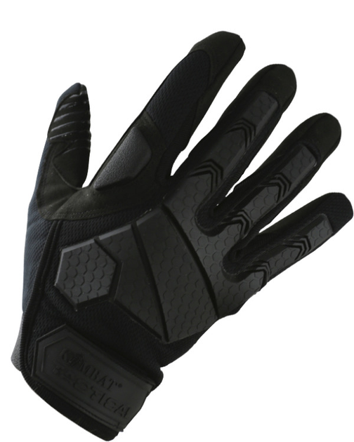 Рукавички тактичні KOMBAT UK Alpha Tactical Gloves L чорний (kb-atg-blk) - изображение 1