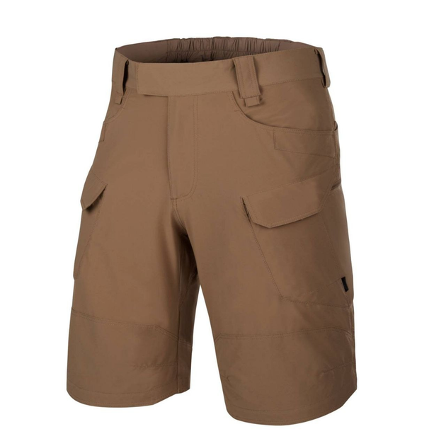 Шорти тактичні чоловічі OTS (Outdoor tactical shorts) 11"® - VersaStretch® Lite Helikon-Tex Mud brown (Темно-коричневий) S/Regular - зображення 1
