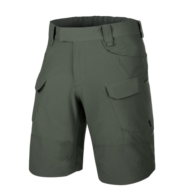 Шорти тактичні чоловічі OTS (Outdoor tactical shorts) 11"® - VersaStretch® Lite Helikon-Tex Olive drab (Сіра олива) L/Regular - зображення 1