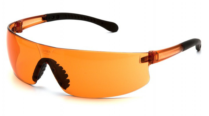 Очки защитные открытые Pyramex Provoq (orange) оранжевые - изображение 1