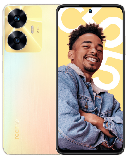 Смартфон Realme C55 8/256Gb Sunshower (6874537) - Фото 1 Смартфон Realme C55 8/256Gb Sunshower (6874537) - зображення 1