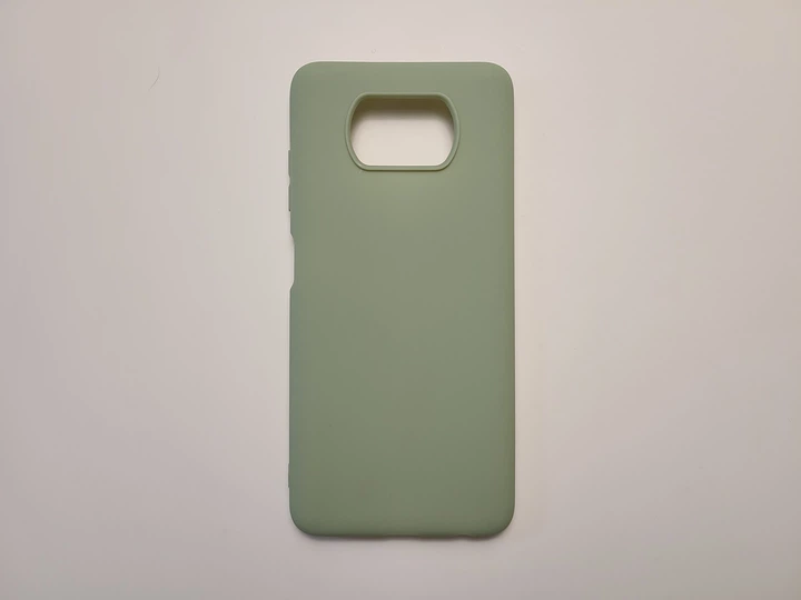 Чохол TPU Matte для Xiaomi Poco X3 бампер світло-зелений - Фото 1 Чохол TPU Matte для Xiaomi Poco X3 бампер світло-зелений - зображення 1