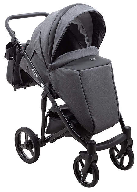 Коляска 2 в 1 Bair City Soft 626211 Графіт - зображення 6