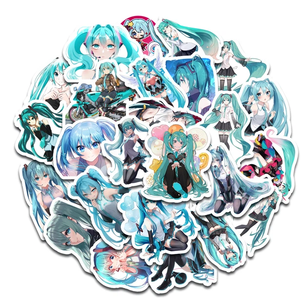 Стикерпак Мику Хацунэ Hatsune Miku 45 штук SP GI HM 01 - Фото 1 Стикерпак Мику Хацунэ Hatsune Miku 45 штук SP GI HM 01 - изображение 1