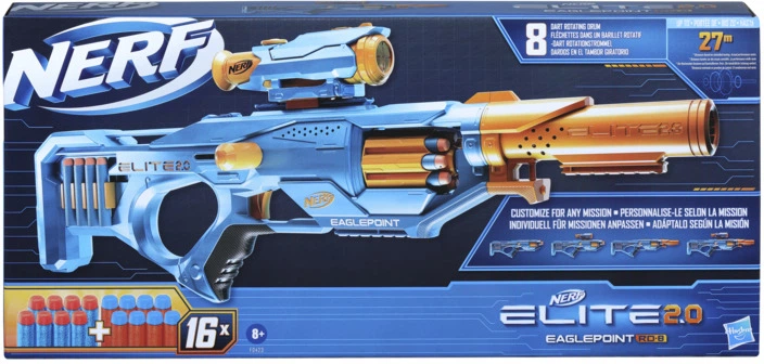 Бластер Hasbro Nerf Elite 2.0 Eaglepoint (5010994105259) - зображення 4