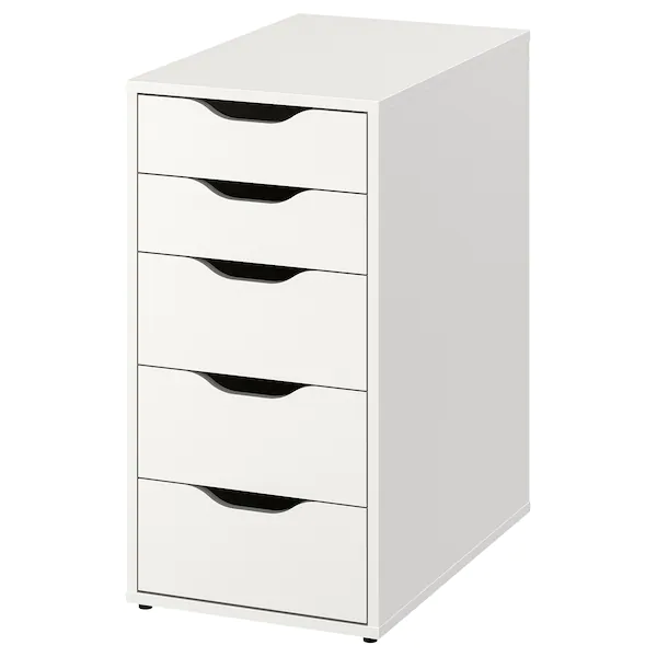 Комод ALEX IKEA 004.735.46 белый - Фото 1 Комод ALEX IKEA 004.735.46 белый - изображение 1