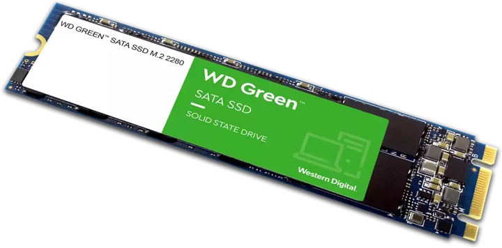 SSD диск Western Digital Green 480GB M.2 2280 SATAIII (WDS480G3G0B) - изображение 2