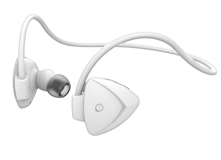 Спортивні Bluetooth навушники Awei A840Wh 100 мАг білий - Фото 2 Спортивні Bluetooth навушники Awei A840Wh 100 мАг білий - зображення 2