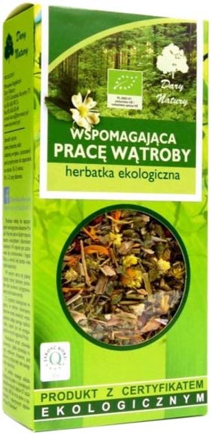 Чай поддерживающий работу печени Dary Natury Herbatka Wspomagająca Pracę Wątroby 50 г (DN205) - изображение 1