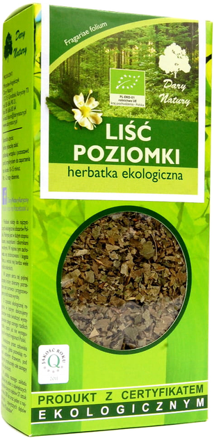Листья земляники Dary Natury Poziomka Liść 25 г (DN727) - изображение 1