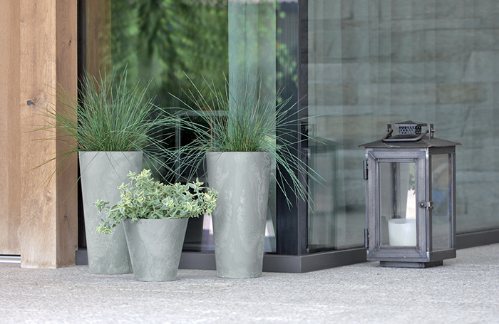 Горщик для квітів Prosperplast Tubus Beton Effect DTUB300E-425U 30см - изображение 2