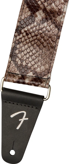 Ремінь гітарний FENDER STRAP 2" WILD FAUX SNAKESKIN LEATHER (231807) - Фото 2 Ремінь гітарний FENDER STRAP 2" WILD FAUX SNAKESKIN LEATHER (231807) - изображение 2