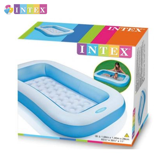 Надувной бассейн Intex 57403 NP 166х100х28см, объём 90л, от 2 лет - изображение 3