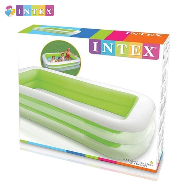 Надувной бассейн Intex 56483 NP "Семейный" 262х175х56см, объём 769л, от 6 лет - изображение 2