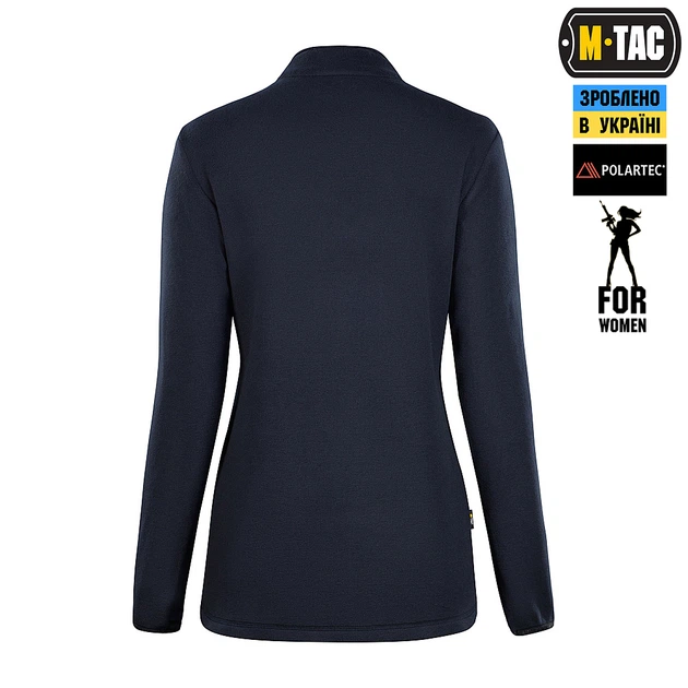 Кофта M-Tac Delta Polar Pro Lady Dark Navy Blue S 70018015-S - Фото 4 Кофта M-Tac Delta Polar Pro Lady Dark Navy Blue S 70018015-S - зображення 4