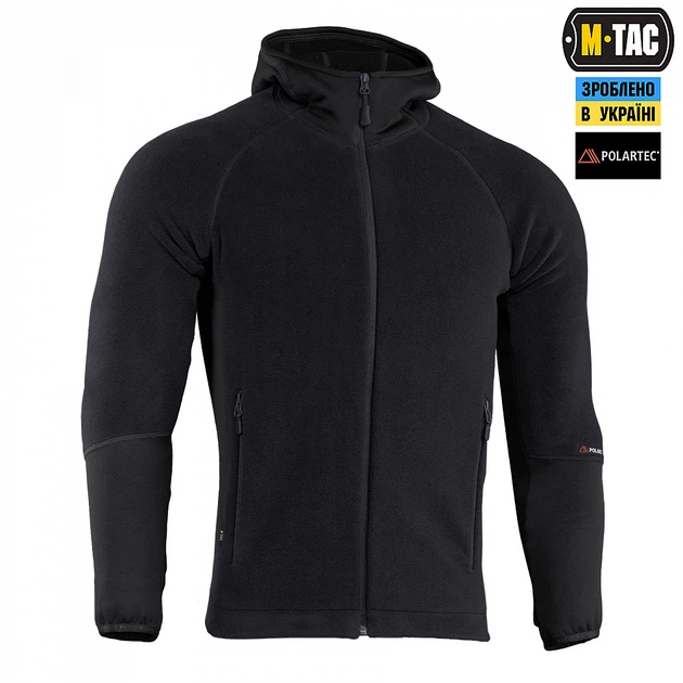 Кофта M-Tac Hoodie Polartec Sport Black S - изображение 3