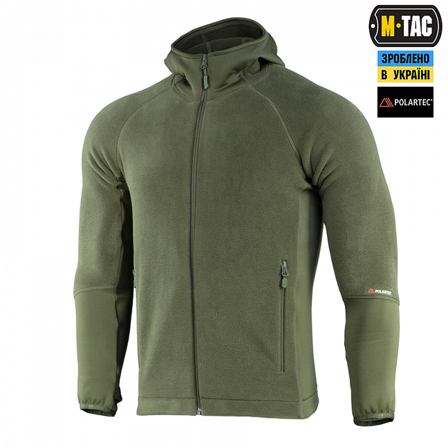 Кофта Hoodie Polartec Sport Army M-Tac Олива L - зображення 1