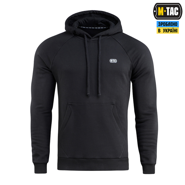 M-Tac кофта Hoodie Cotton Raglan Hard Black 2XL - изображение 2