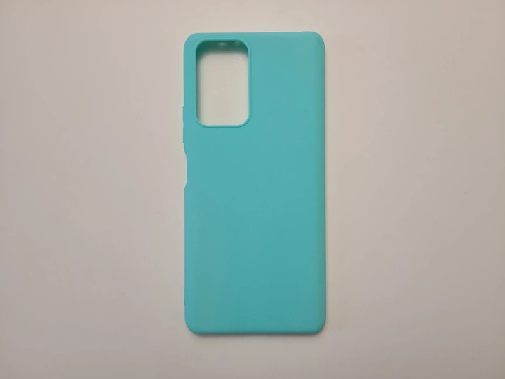 Чехол TPU Matte для Xiaomi Redmi Note 10 Pro бампер бирюзовый - Фото 1 Чехол TPU Matte для Xiaomi Redmi Note 10 Pro бампер бирюзовый - изображение 1
