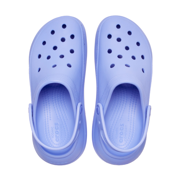 Сабо на высокой платформе Crocs Classic Crush Clog 39 р 25-25.5 см Фиолетовые 207521-M7/W9 Violet - изображение 4