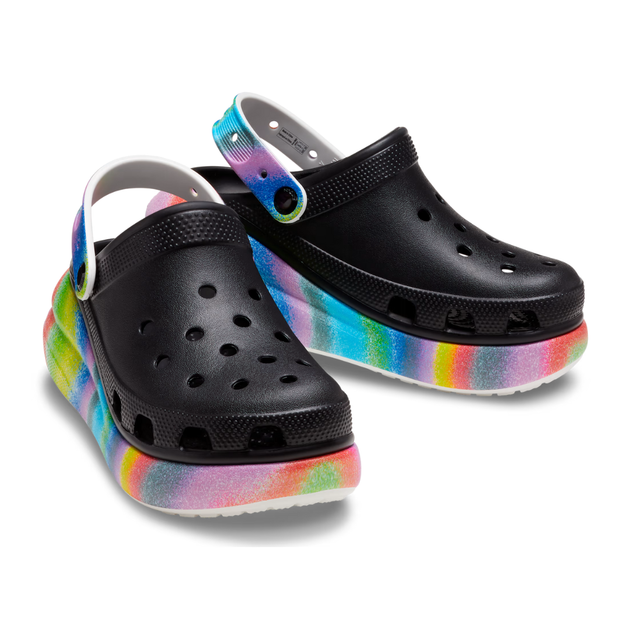 Сабо на высокой платформе Crocs Classic Crush Clog 36-37 р 22.5-23 см Разноцветные 208057-M4/W6 Spray Multi - Фото 3 Сабо на высокой платформе Crocs Classic Crush Clog 36-37 р 22.5-23 см Разноцветные 208057-M4/W6 Spray Multi - изображение 3