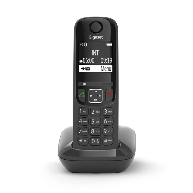 Радiотелефон DECT Gigaset AS690 Black (S30852-H2816-S301) - зображення 2