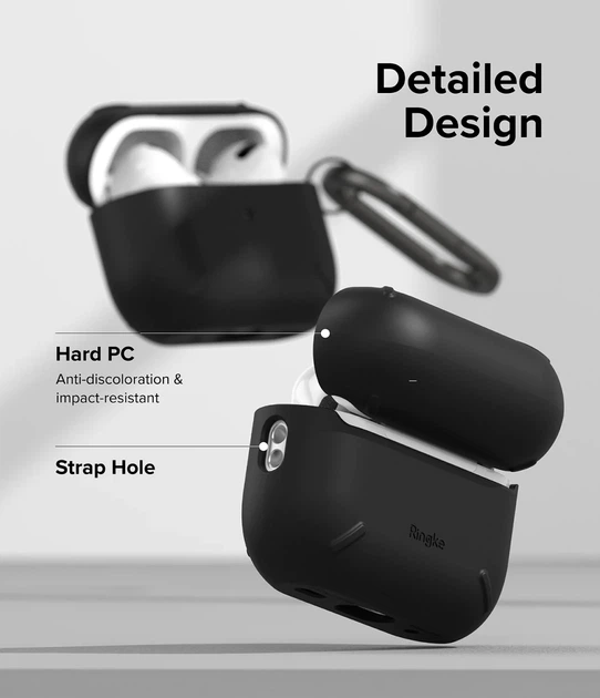 Чехол Fusion Layered для Apple AirPods Pro 2 Black (EC677003RS) - изображение 4