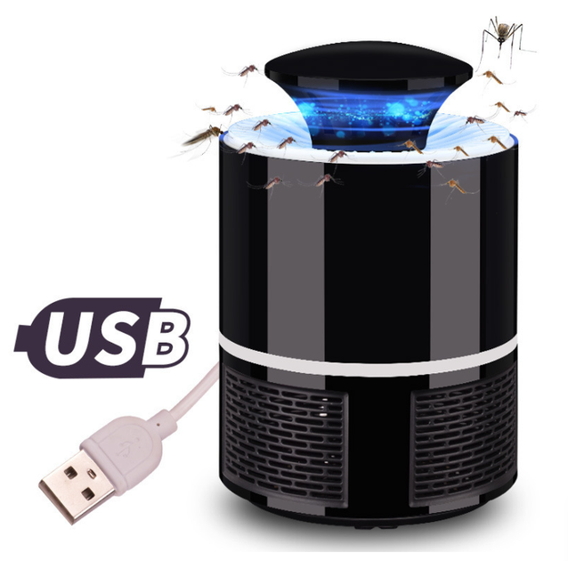 Антимоскітна лампа винищувач комарів Mosquito Killer Lamp Black - Фото 1 Антимоскітна лампа винищувач комарів Mosquito Killer Lamp Black - зображення 1