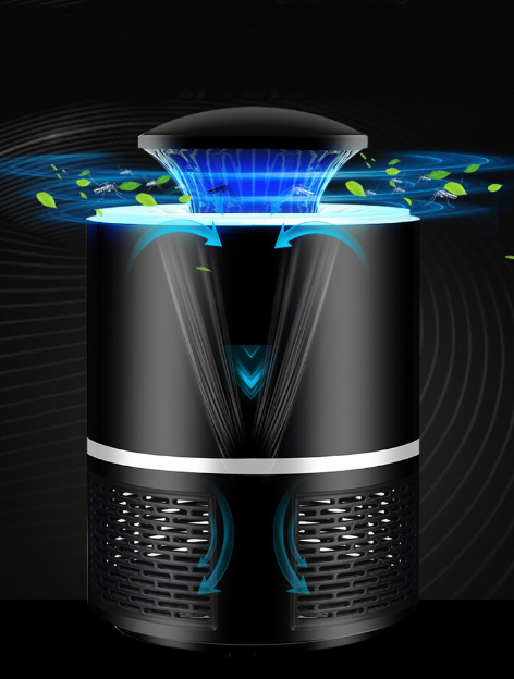 Антимоскітна лампа винищувач комарів Mosquito Killer Lamp Black - Фото 2 Антимоскітна лампа винищувач комарів Mosquito Killer Lamp Black - зображення 2