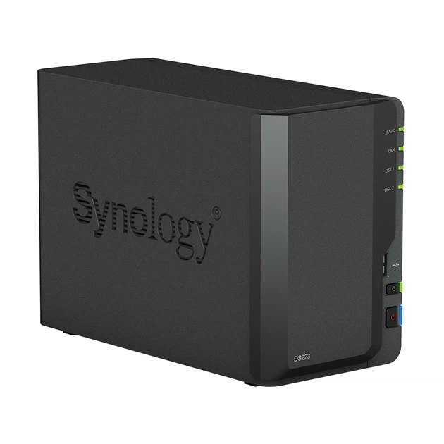 Система зберігання даних Synology DiskStation DS223 до 36 ТБ / 2 ГБ DDR4 / Realtek RTD1619B / 3*USB 3.2 / RJ-45 1GbE LAN - зображення 6