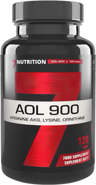 Aminokwasy 7Nutrition AOL 900 120 tabletek (5903111089047) - obraz 1