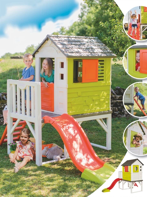 Dom na palach Smoby Letnie wakacje (7600810800) - obraz 4