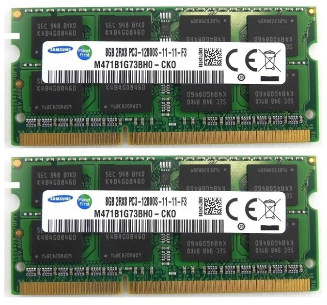 Оперативная память Samsung SoDimm 16Gb (2*8Gb) DDR3 1600MHz PC3 12800 ...