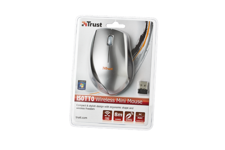 Бездротова миша TRUST Isotto wirls mini mouse (TR17233) - изображение 2