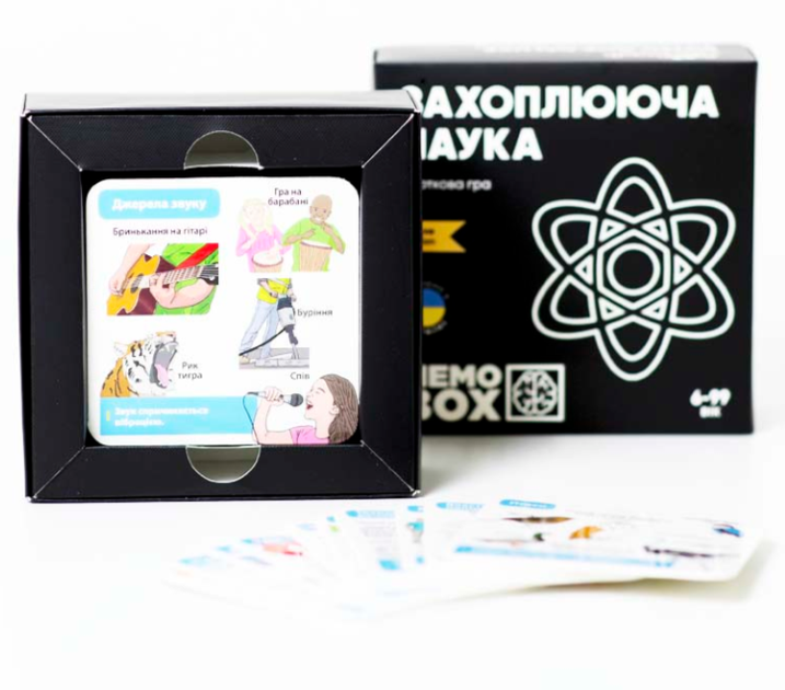 Настольная игра JoyBand MemoBox Deluxe Увлекательная наука MBD105 ...