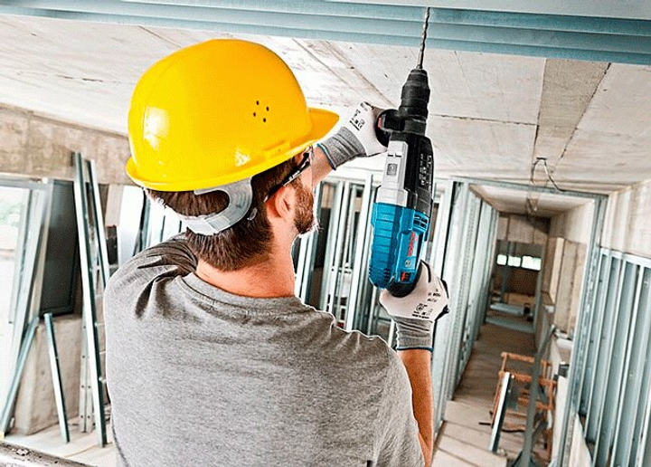 Перфоратор Bosch Professional GBH 2-28 F + сменный патрон + чемодан (0611267600) - изображение 4