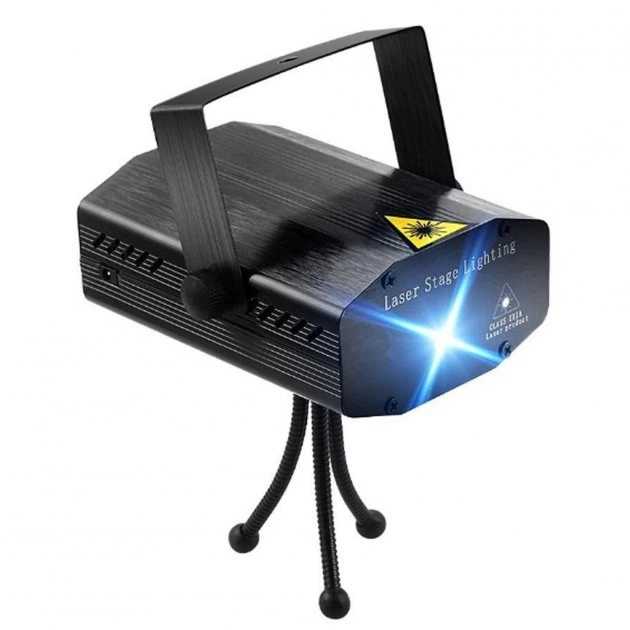 Лазерна установка-диско Laser Light HJ-06 6в1, Чорний (МХ-НФ-00005473) - Фото 6 Лазерна установка-диско Laser Light HJ-06 6в1, Чорний (МХ-НФ-00005473) - зображення 6